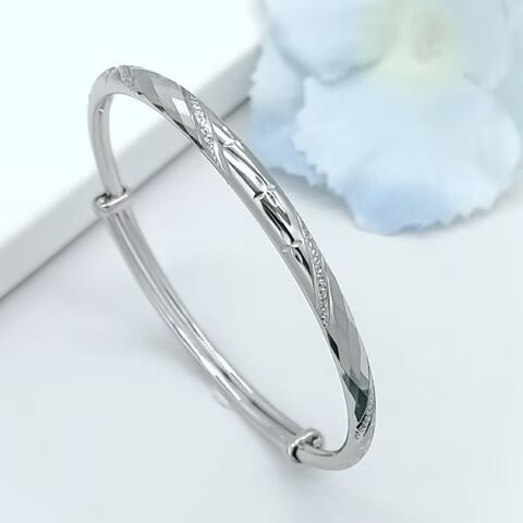 Pt950推拉镯 商品编号：APCP00087