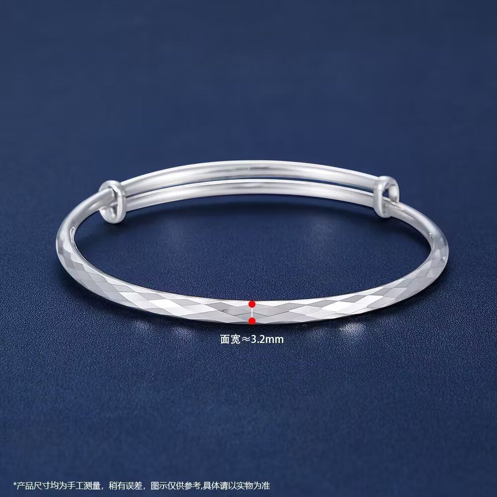 Pt950推拉镯 商品编号：APSZ00243